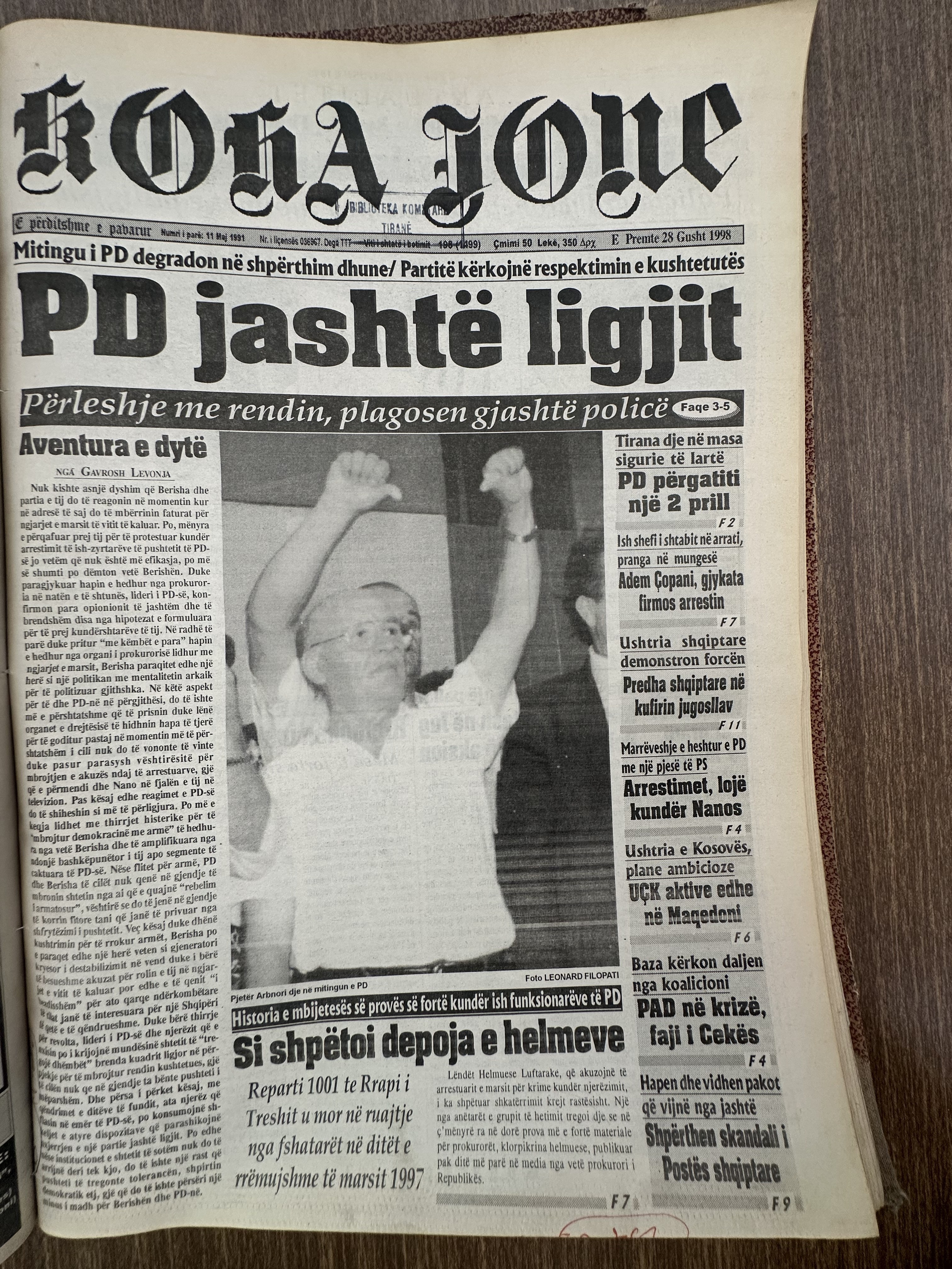 Koha Jonë 1998-08-28